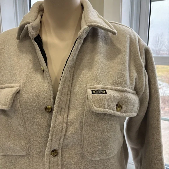 Kodiak men’s Beige Fleece Jacket - Picture 3 of 10